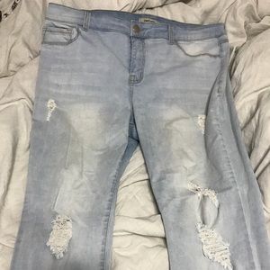Ripped jeans size 16